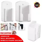 Universal White Air Conditioner Remote Control Holder Wall Mounted Box Storage