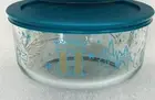 Pyrex Harry Potter ™ Decorated Glass Food Storage 4 Cup - Plastic Lid Hogwarts