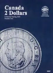 Canada 2 Dollars "Toonies" Folder #2 (Starts 2020)-Official Whitman Coin Folder