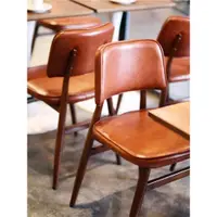 在飛比找ETMall東森購物網優惠-復古工業風椅子北歐咖啡廳靠背loft凳子設計師創意美式鐵藝餐