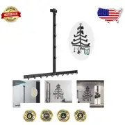Unisex Heavy-Duty Lat Pulldown Attachment Rack - Perfect for Home Gym Efficiency