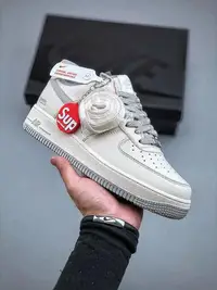 在飛比找Yahoo!奇摩拍賣優惠-Nike Air Force 1 07 Supreme聯名空