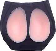 [Eforcase] Women Butt Lifting Shapewear Padded Underwear Hip Enhancer Control Panties Removable Silicone Pad Fake Buttock Brief