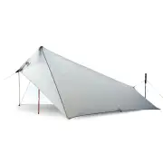 NNEOBA Ultra-Light Waterproof Camping Rainfly Tent Tarp Canopy (White)