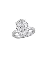 Created Forever 14K 7.04 ct. tw. Lab-Grown Diamond Solitaire Ring