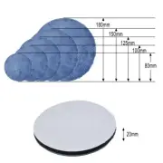 Polishing Pads Microfiber Buffing Set Blue Equipment Cleaning Detailing