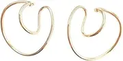[VALICLUD] French Ear Clip Horseshoe Shape Pain Ear Hook for Girls for Weddings Birthdays