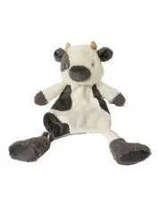 [JIGGLE & GIGGLE] 30cm Bertie Cow Comforter in Charcoal/White