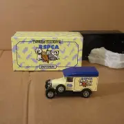 Vtg NOS w/Box Matchbox Models of Yesteryear 1929 Morris Light Van Yellow RSPCA