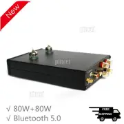 80W+80W Bluetooth 5.0 Tube Preamplifier Bluetooth DAC Amp 6J1 Version JC-TU98E