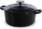 Cookware German Enamelled Iron, 20 Cm/2.5 Litre Dutch Oven Casserole Dish with L