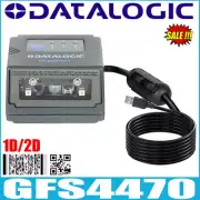 Datalogic Gryphon GFS4470 1D 2D USB Omni Directional Barcode Scanner Reader Kit