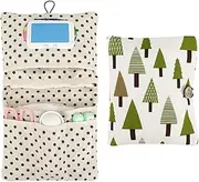 Diaper Bag Organizer - Portable Multipurpose Diaper Pouch Foldable Diaper Bag | Washable Large Capacity Diaper Tote Reusable Organizer Bag for Kids