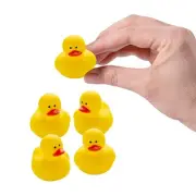 Mini Yellow Rubber Ducks - 24 Pc