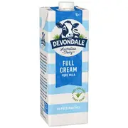 Devondale Full Cream UHT Milk 1L