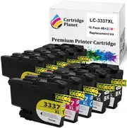 10 Pack (4BK,2C,2M,2Y) Compatible Ink for Brother LC-3337 LC3337 for Brother MFCJ5845DW MFCJ5945DW MFCJ6545DW MFCJ6945DW