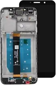 for Motorola Moto E6 Play 5.5inch LCD Display Touch Screen Assembly for Moto E6 Play XT2029, XT2029-1 Display with Frame (with Frame)