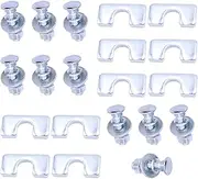 for Fifth-Wheel Mounting Brackets and Universal Rails Installation Hardware Kit 10-Bolt