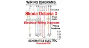 SKODA OCTAVIA 3 Electrical Wiring Diagrams Original Factory PDF Manual