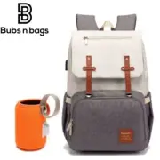 Bently Diaper bag Backpack Waterproof Mummy bag Nappy Bag USB FREE Bottle warmer