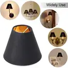 floor lamp shade Clip-on Lamp Shade Round Tapered Cloth Fabric Lampshade