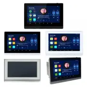7'' Touch Screen in wall Amplifier Stereo Audio Background Music WIFI Bluetooth