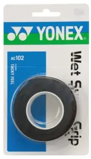 YONEX wet super grip tape AC102 Black Tennis Badminton racket Japan