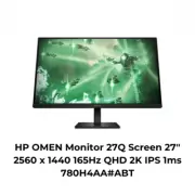 HP OMEN Monitor 27Q Screen 27'' 2560 x 1440 165Hz QHD 2K IPS 1ms 780H4AA#ABT