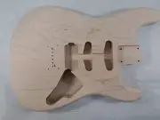 Maple HSS Hardtail guitar body - fits Fender Strat Stratocaster necks J2063