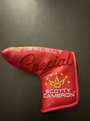 NEW Scotty Cameron Titleist Special Select Blade Putter Headcover Red