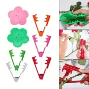 Comfortable Grip and Efficient Pruning with Flower Rose Thorn Removal Scissors