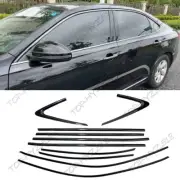 For Volkswagen Passat 2020-2022 Chrome Black Window Molding Trim Frame Strips (for: Volkswagen)