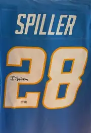 ISAIAH SPILLER Autographed NFL Jersey XL - Authenticated