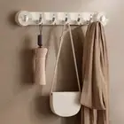 Traceless Sundries Storage Rack Wall Mounted Clothing Hook Kitchen