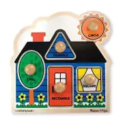 Melissa & Doug First Shapes Jumbo Knob Wooden Puzzle