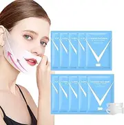 2024 New Bloskin Double Chin Mask Reusable,Bloskin Lifting Face Mask,Bloskin Lift Mask,Bloskin Double Chin Mask, Bloskin Chin Lift Mask,Bloskin Chin Mask (10pcs)