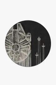 185' Round | Machine Washable Runner Rug | Kid & Pet Friendly | Indoor Rug | The Rebellion Tufted Rug | Ruggable
