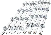 SCPCKZETZN LED Backlight Strip 8 Lamp Fit for LG 42 Inch TV Fit for INNOTEK Fit for DRT 3.0 42" 6916L 1709B 1710B 1957E 1956E 6916L-1956A 6916L-1957A 42LB561v