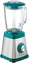 Kubo 1000W 4 Speed Glass Blender 1.5L 6 Stainless Steel Blades Ice Cube Function