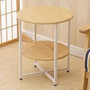 Coffee Table, End Table, Sofa Side Table, Bedside Table, Student Dormitory Table, Laptop Desk, Living Room Table, Bedroom Table, Balcony Table A75 (Wood)