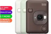 FUJIFILM INSTAX MINI Liplay Hybrid Instant Camera (Misty White) - BRAND NEW