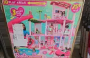 Barbie Dreamhouse Pool Party Play Set Doll House with 75+ 3 Story New In Box