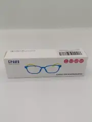 New Kids Blue Light Blocking Glasses Black for Computer/Technology One Pair