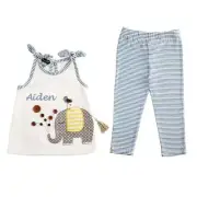 New MUD PIE GIRL ELEPHANT TUNIC & LEGGINGS SET