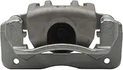 R1 Concepts Rear Left Brake Caliper Silver Zinc Coated CAL-03601| Fits 2013-2016 Hyundai Santa Fe; 2014-2016 Kia Sorento