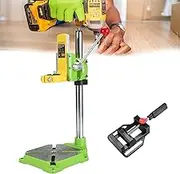 Bench Drill Press Stand, Universal Power Drilling Stand, Pillar Drill Stand, Multi-Function Bench Clamp Drill Press Holder, Workbench Repair Tool for Collar Diameter of 43 mm or 38 mm