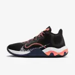 【全能MAX】NIKE 男RENEW ELEVATE 籃球鞋 包覆 舒適 支撐 止滑 黑橘-CK2669-006