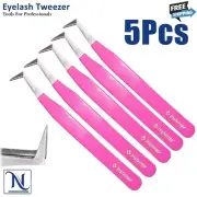 Anti-Static L-Type Tweezers for Beauty Professionals Tools for Eyelash Extension