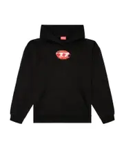 Diesel S-Boxt-Hood-K3 Water Effect Hoodie S,XL,XS,L,M black