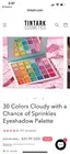 30 Colors Cloudy with a Chance of Sprinkles Eyeshadow Palette